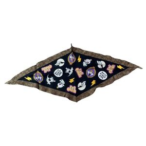 Disney X Coach Signature Villains Print Silk Diamond Scarf